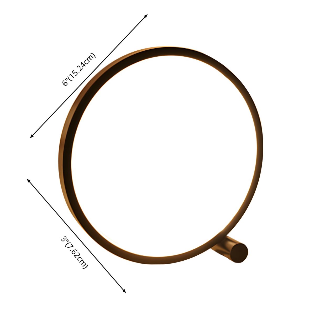 Tafellamp met LED-licht Moderne Nachtkaststijl | Haloro