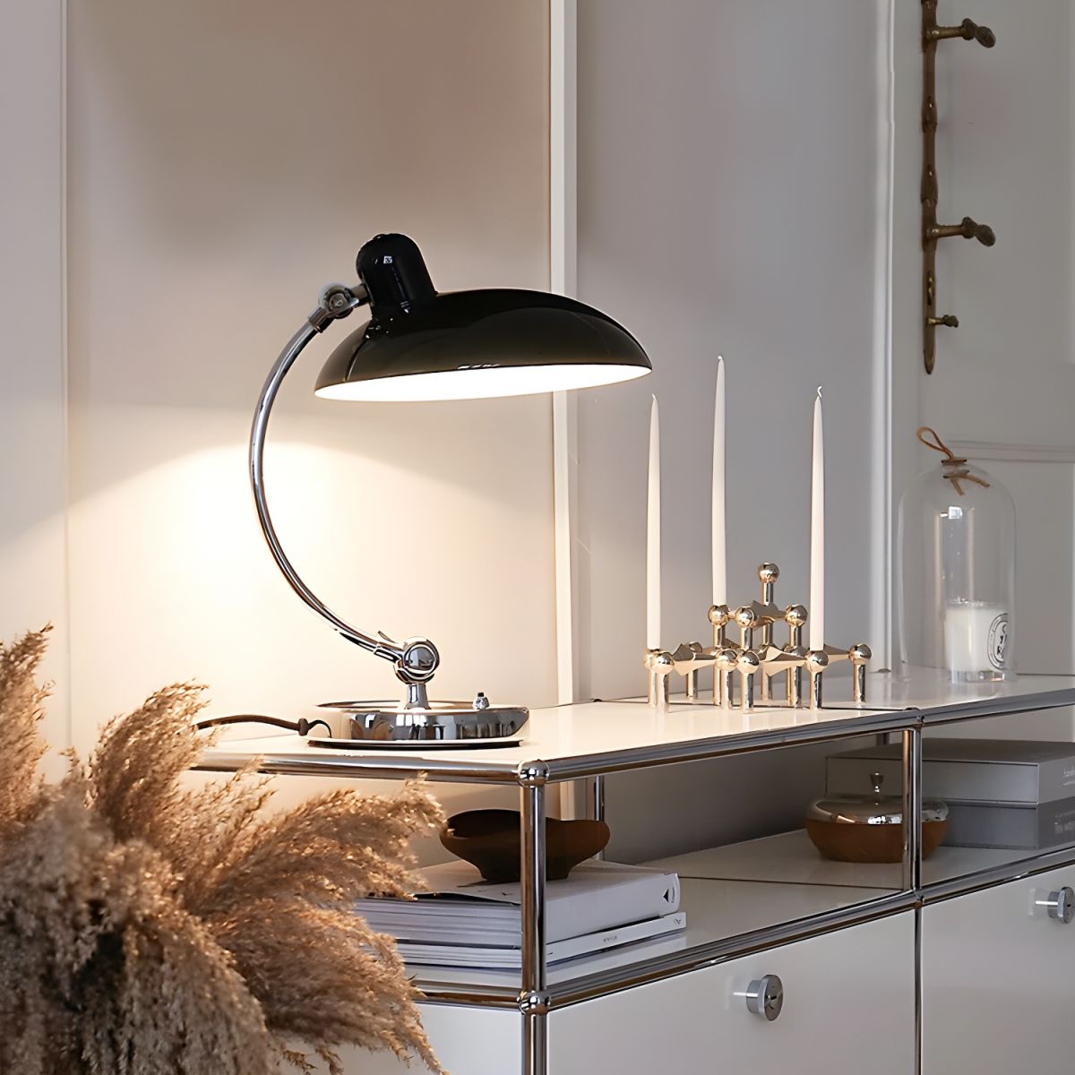 Tafellamp met Metalen Kap Vintage Design | Rovira