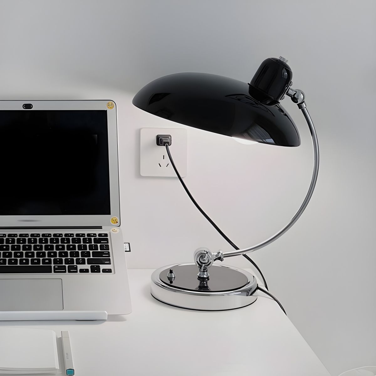 Tafellamp met Metalen Kap Vintage Design | Rovira