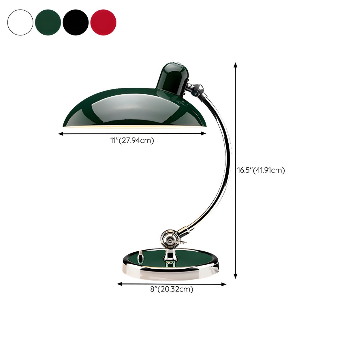 Tafellamp met Metalen Kap Vintage Design | Rovira