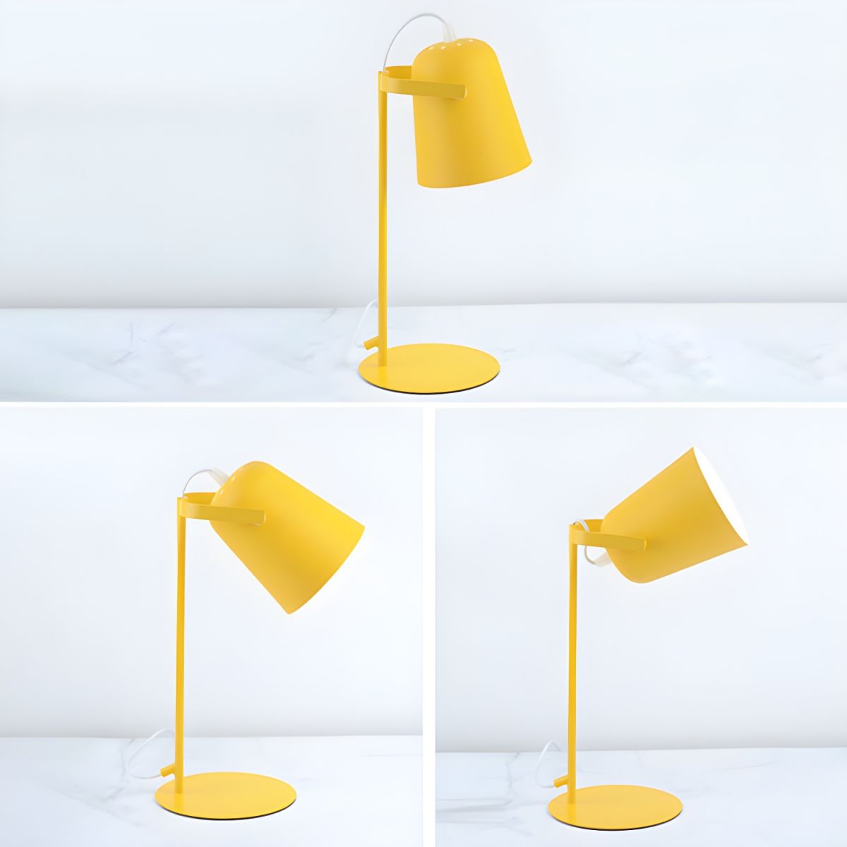 Tafellamp met Metalen Klokvormige Kap Scandinavische Stijl | Zaviro