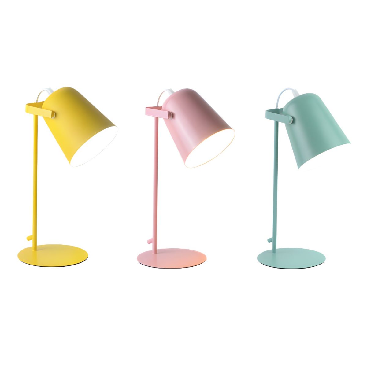 Tafellamp met Metalen Klokvormige Kap Scandinavische Stijl | Zaviro