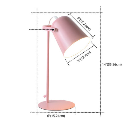Tafellamp met Metalen Klokvormige Kap Scandinavische Stijl | Zaviro