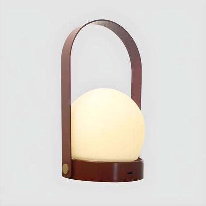 Tafellamp met Oplaadbare LED Glazen Bol Moderne Stijl | Oryvia