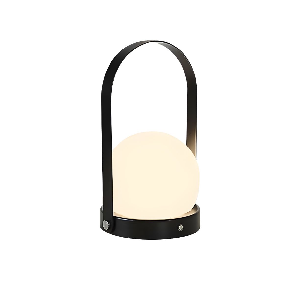 Tafellamp met Oplaadbare LED Glazen Bol Moderne Stijl | Oryvia