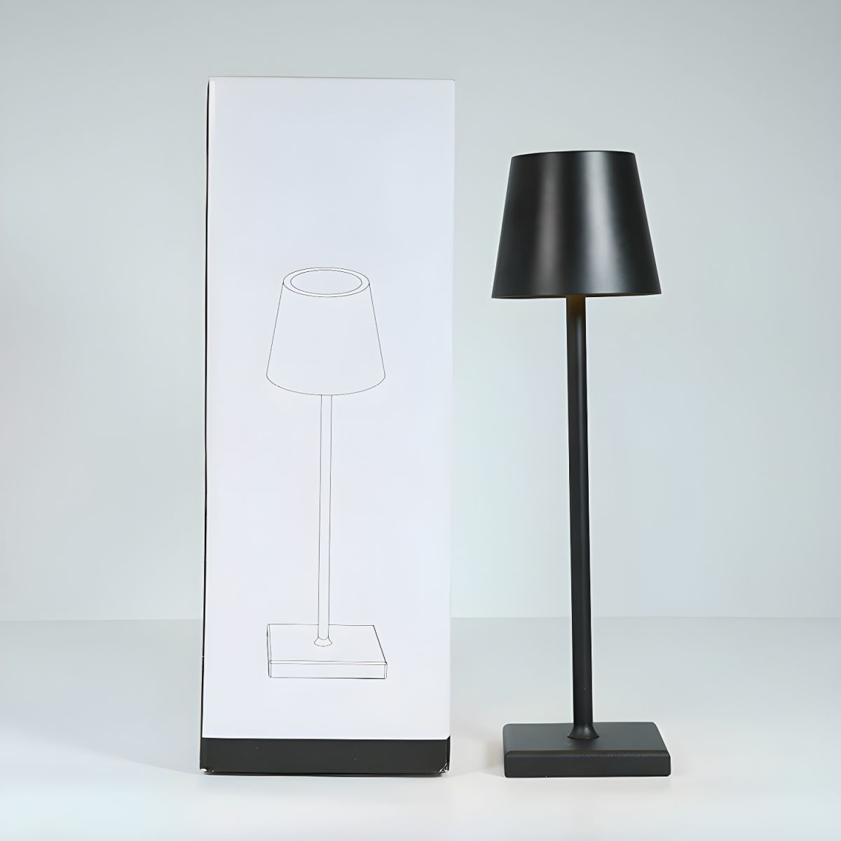 Tafellamp met Touchbediening Modern Metaal | Mirado