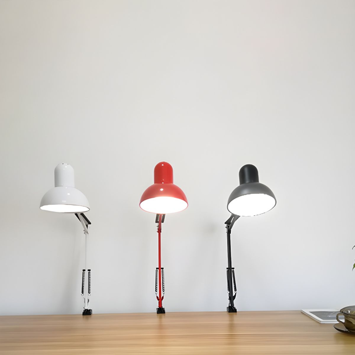 Tafellamp met Verstelbare Klem Modern Metaal | Zeymar