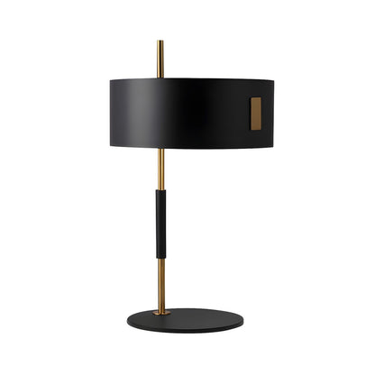 Tafellamp met Zwarte Kap Minimalistisch Metaal | Zavero