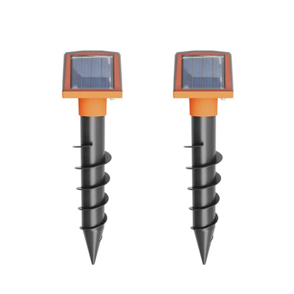 Ultrasone mollenverjager op zonne-energie met grondtrilling | SonicRoot