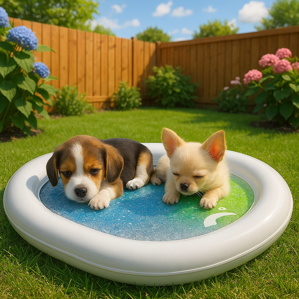 Verkoelend gel hondenbed voor warme zomerdagen | ChillaxPad
