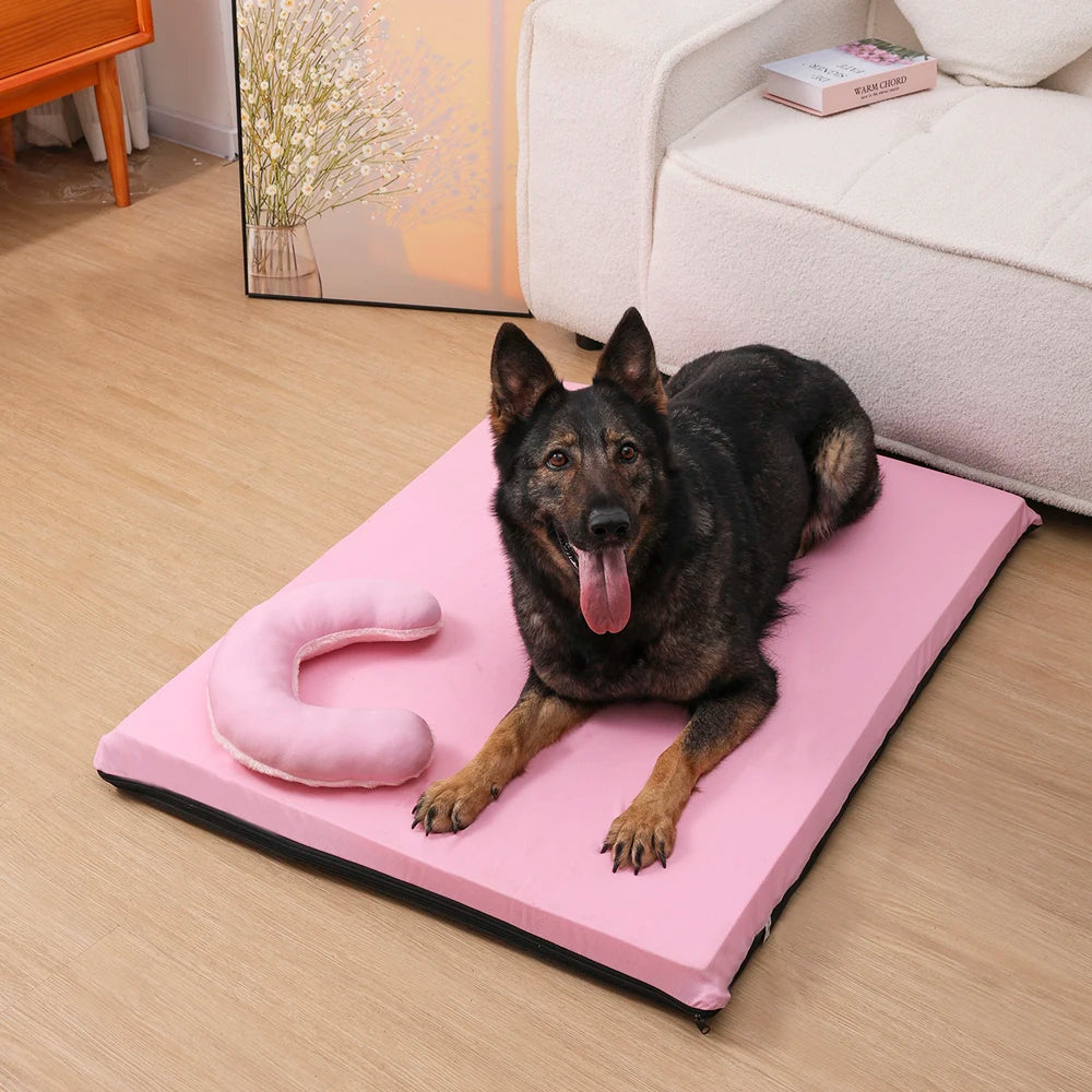 Verkoelend hondenbed met dubbelzijdig zomerdesign | Zaffo