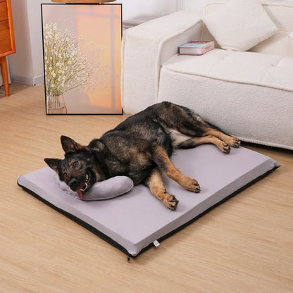 Verkoelend hondenbed met dubbelzijdig zomerdesign | Zaffo