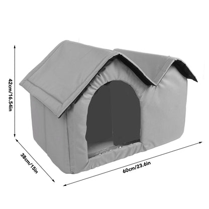Verkoelend kattenhuis met ijsvakken en ademend design | CooliFur