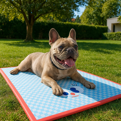 Verkoelende hondenmat met ademende stof voor zomerse dagen | Chillrest