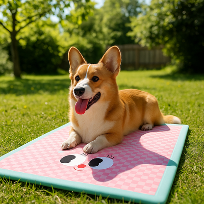 Verkoelende hondenmat met ademende stof voor zomerse dagen | Chillrest