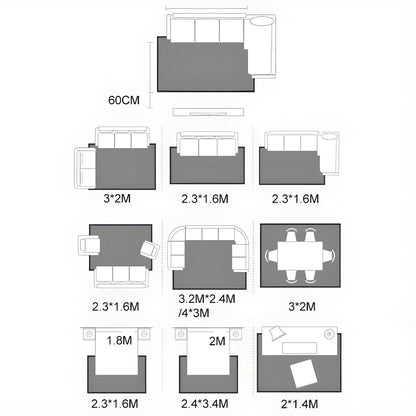 Vloerkleed Ombre Patroon Polyester Scandinavisch | Grevalo
