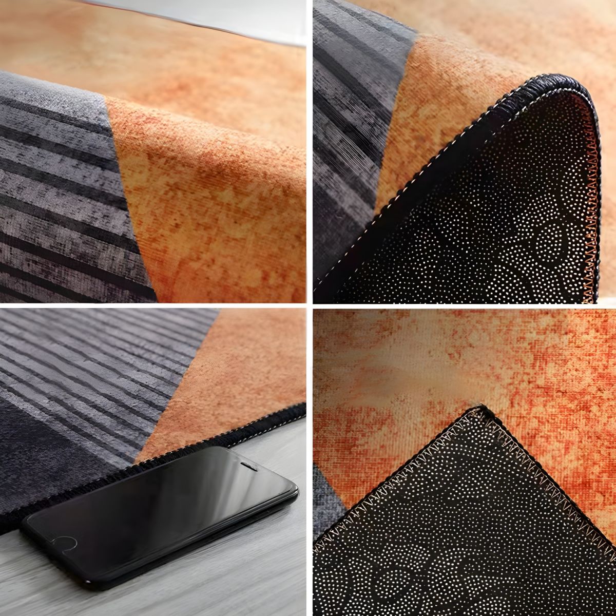 Vloerkleed Rond met Geometrisch Patroon Eigentijds | Velaro