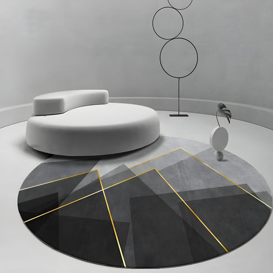 Vloerkleed Rond met Patroon Oppervlak Modern Wonen | Avyren