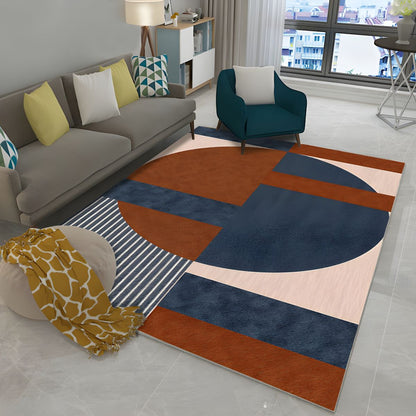 Vloerkleed met Abstract Geometrisch Patroon Moderne Woonkamer | Orvian