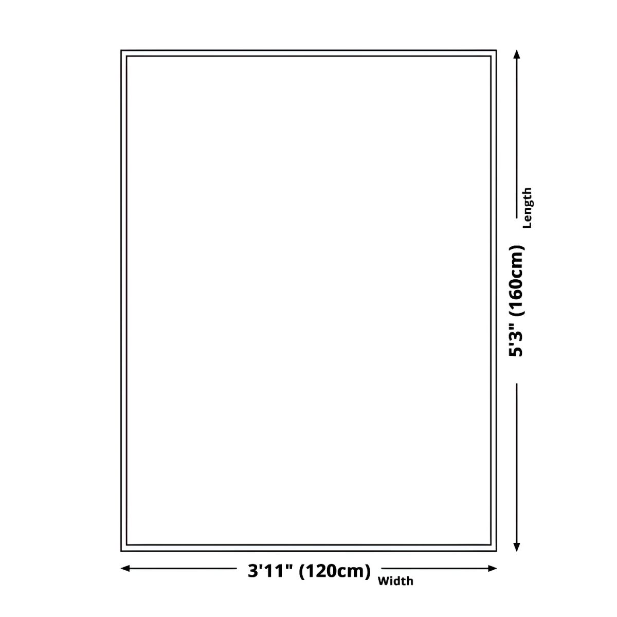 Vloerkleed met Abstract Geometrisch Patroon Moderne Woonkamer | Orvian