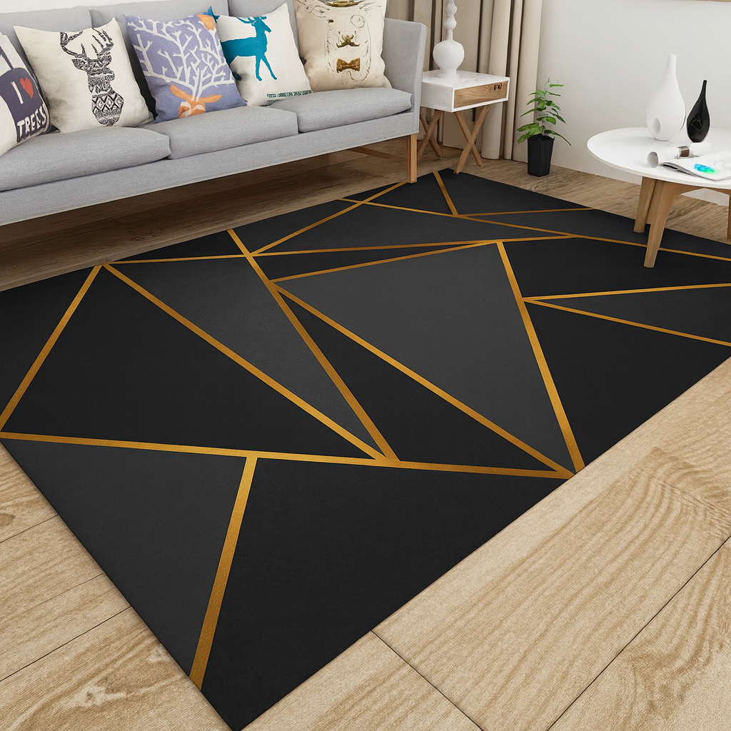Vloerkleed met Geometrisch Patroon Modern Woonkamer | Veynor