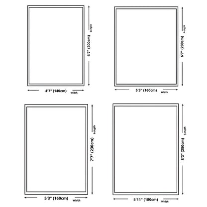 Vloerkleed met Gouden Accenten Geometrisch Glam Design | Aldoro