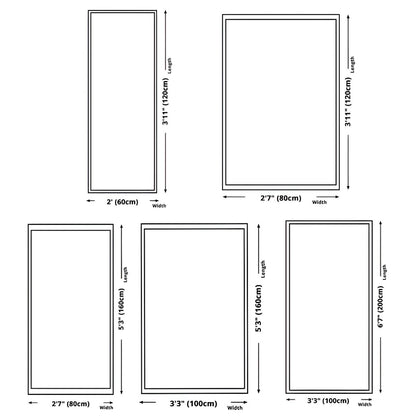 Vloerkleed met Kleurblokpatroon Modern Scandinavisch | Omvra