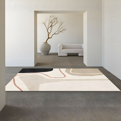 Vloerkleed met Kleurblokpatroon Polyester Scandinavisch | Lorino