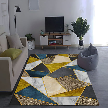 Vloerkleed met Multicolour Geometrisch Design voor Woonkamer | Fenaro