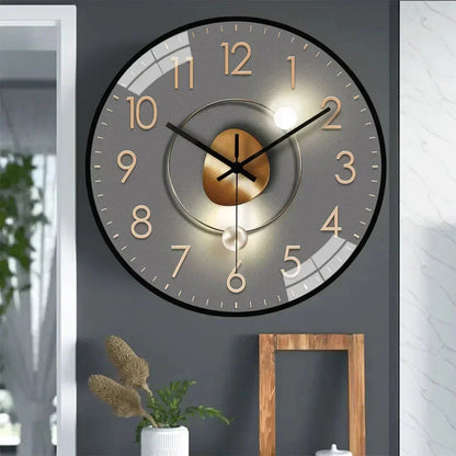 Wandklok stille digitaal met modern ontwerp | Tisira