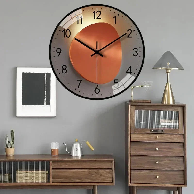 Wandklok stille digitaal met modern ontwerp | Tisira