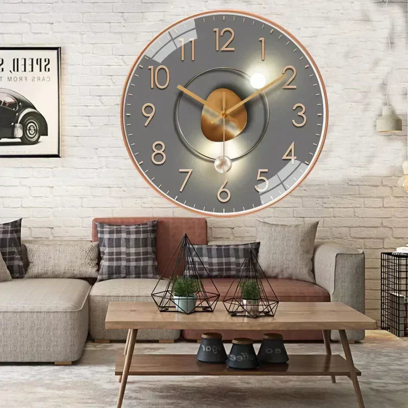 Wandklok stille digitaal met modern ontwerp | Tisira