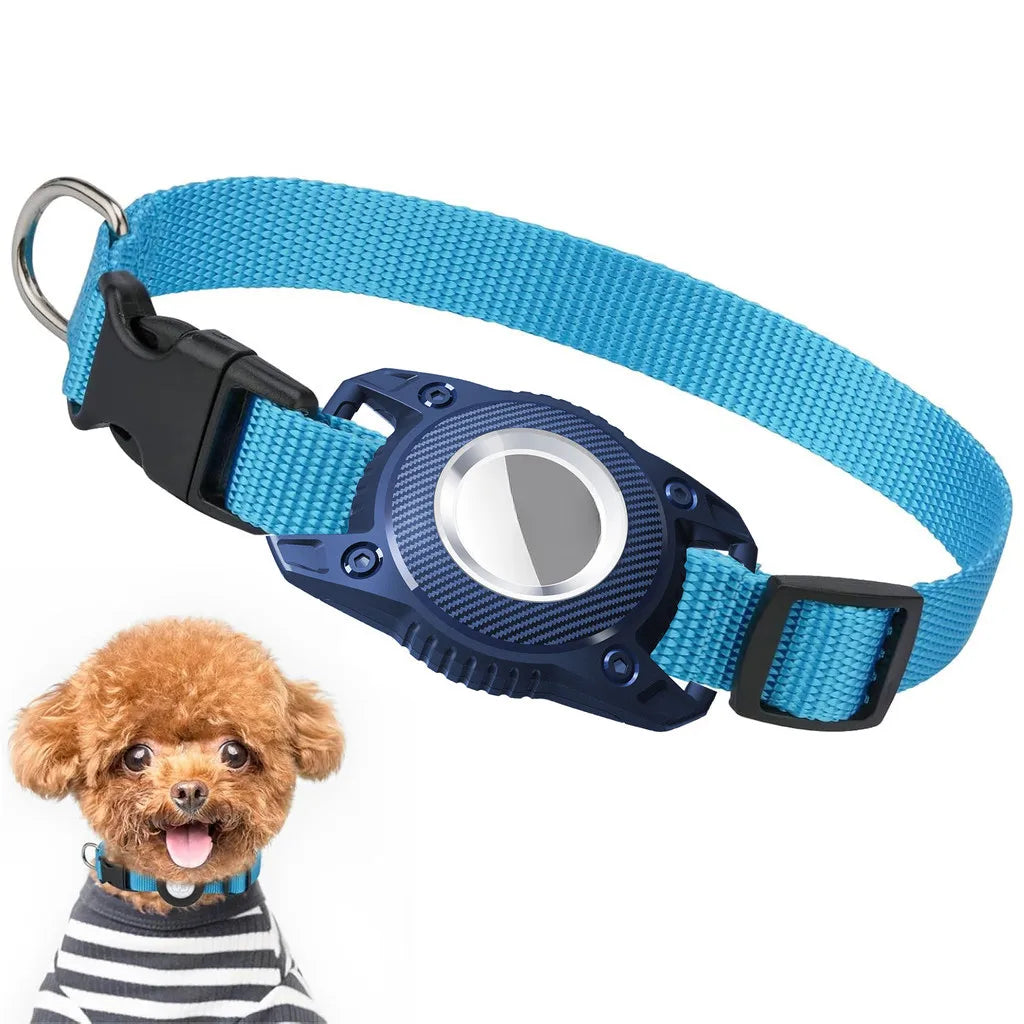 Waterdichte halsband met AirTag houder | ClipGuard